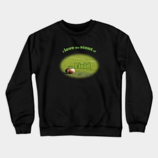 Football in the field Crewneck Sweatshirt